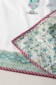 Image for Kusvaa Kad43 Norway Green Double Bed Dohar Closeup