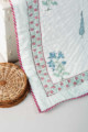 Image for Kusvaa Kaq110 Petite Orchid Single Bed Quilt Look