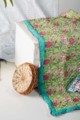 Image for Kusvaa Kaq112 Olivine Green Single Bed Quilt Featured