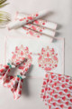 Image for Kusvaa Ktm08 Sweet Pink Mat Set With Napkins 1