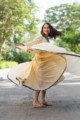 Image for Kusvaa Ws652 Mukta Voil Dress With Hand Kantha And Mirror Work 1 Right