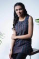 Image for Kusvaa Ws658 Pankti Ajrakh Short Kurti Look
