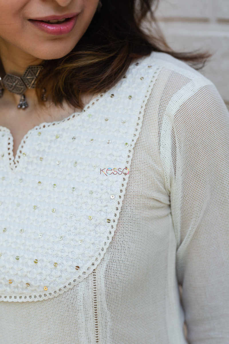 Image for Kusvaa Ws659 Kafoori Shifli Dress With Voile Inner 1 Closeup 1