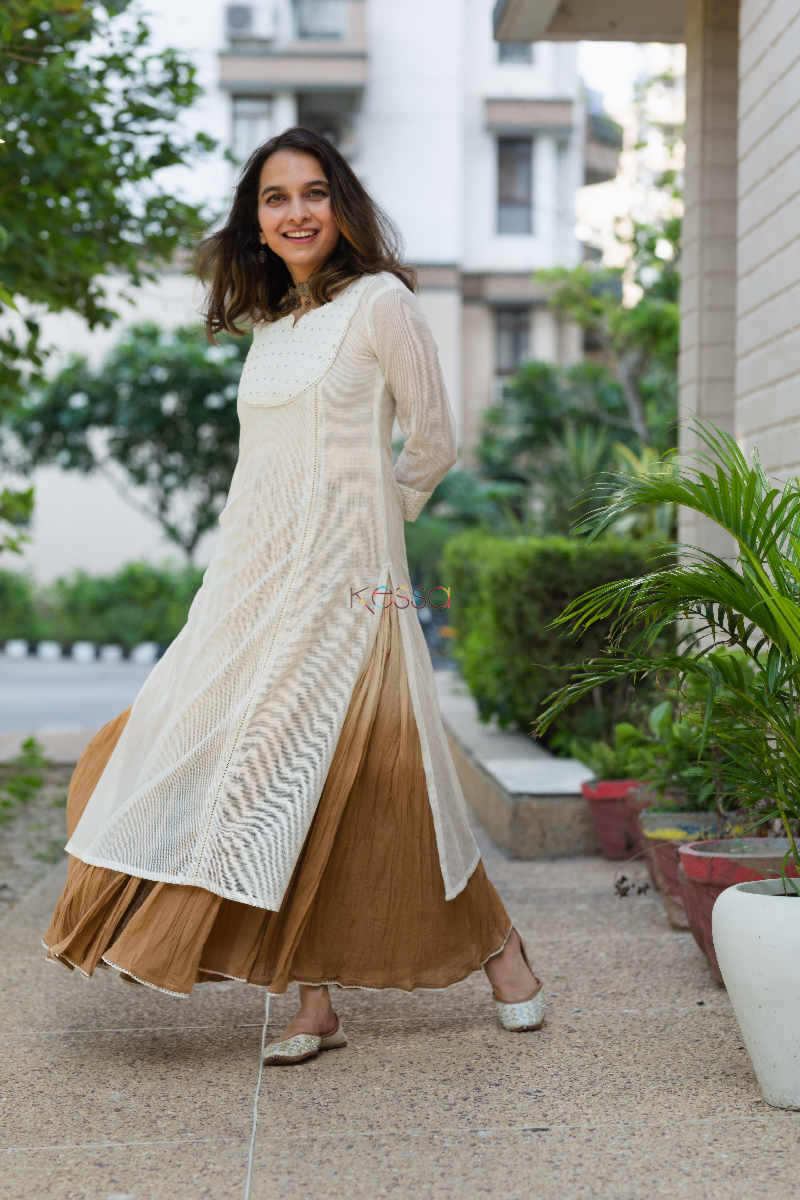 Image for Kusvaa Ws659 Kafoori Shifli Dress With Voile Inner 1 Side 1