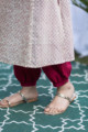 Image for Kusvaa Wsr171 Praval Cotton Hand Block Print A Line Kurta Bottom