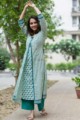 Image for Kusvaa Wsr175 Mayuri Hand Block Print Double Layered Kurta 1 Look 1