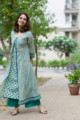 Image for Kusvaa Wsr175 Mayuri Hand Block Print Double Layered Kurta 1 Look