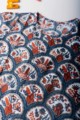 Image for Kusvaa Dek16 New Born (9 12 Months) Cloud Burst Blue Toddler Jammies Set Closeup