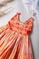 Image for Kusvaa Dek21 Froly Pink Girls Summer Dress Closeup