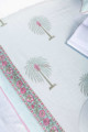 Image for Kusvaa Kab01 Geyser Tree Print Bed Cover Closeup