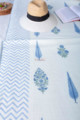 Image for Kusvaa Kab06 Steel Blue Bed Cover Look1