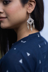Image for Kusvaa Kpe68 Turkish Tribal Boho Earrings 1