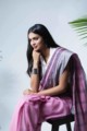 Image for Kusvaa Kuss06 Nalini Handwoven Cotton Saree Sitting
