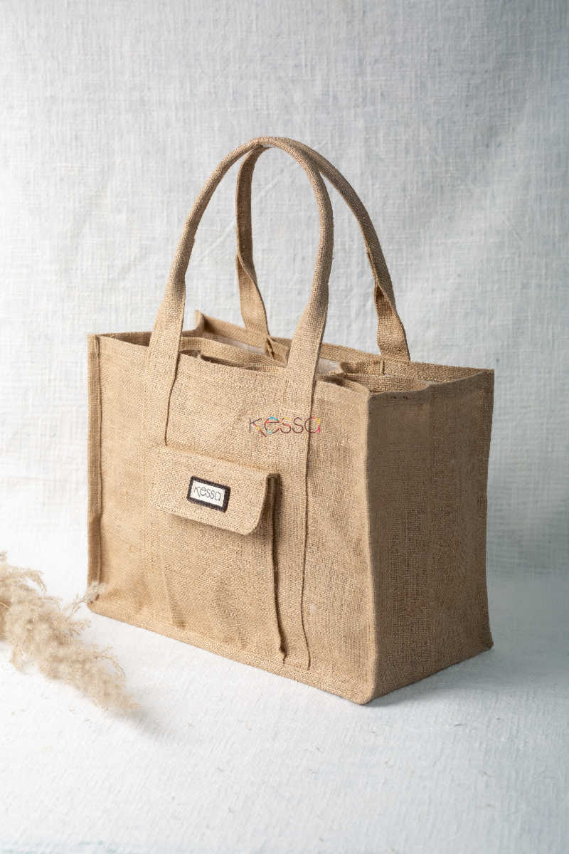 Image for Kusvaa Pia01 Jute Jhooli Utility Bag Featured