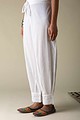 Image for Kusvaa Sap04 Muslin Cotton Crotia Lace Salwar White Front New
