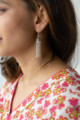 Image for Kusvaa Vcr31 Gulzar Blush Pink Regular Kurta Earring