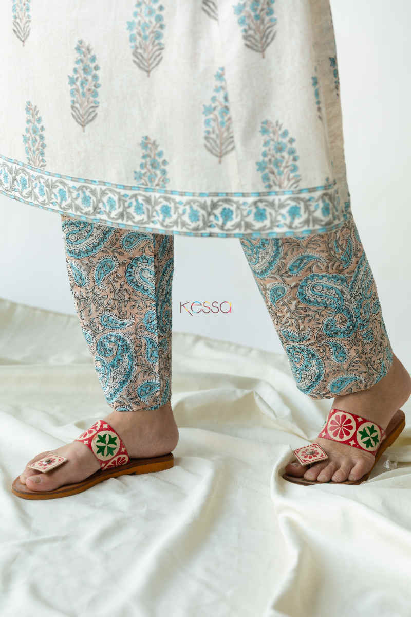 Image for Kusvaa Avdaf25 Zuhur Kurta And Pant Set Bottom