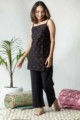Image for Kusvaa De64 Lavanya Cotton Kurta Pajama Set Look