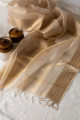 Image for Kusvaa Kudu100 Kota Tissue Zari Triangle Dupatta Look