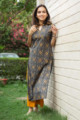 Image for Kusvaa Vcr37 Sanjna Straight Kurta With Contrast Piping Look