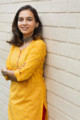 Image for Kusvaa Vcr38 Zareen Straight Kurta With Contrast Piping And Zari Work Top