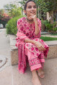 Image for Kusvaa Wsr183 Old Rose Gulzar Complete Set Sitting 1