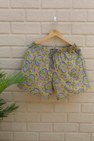 Image for Kusvaa Wsrs05 Corn Harvest Printed Shorts Featured