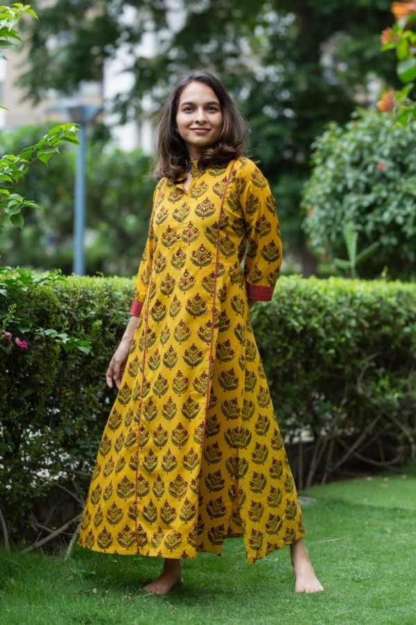Image for Ajrakh Print Kurta