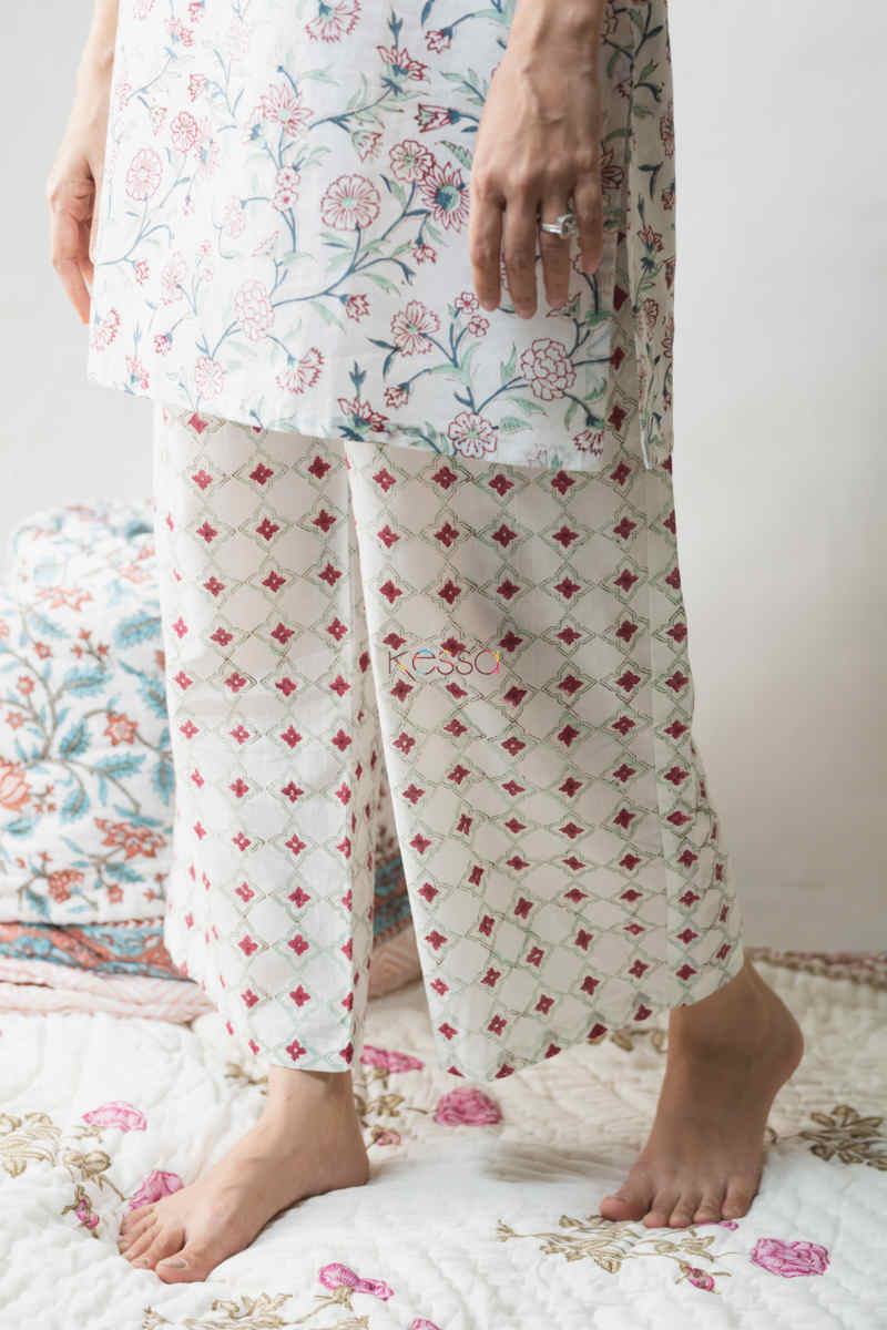 Image for Kusvaa De69 Porcelain Gray Jammies Set Bottom