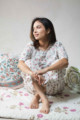 Image for Kusvaa De69 Porcelain Gray Jammies Set Sitting 1