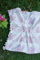 Image for Kusvaa Dek23 Billi Rani Kaftan With Cat Print For Kids Closeup