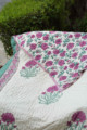 Image for Kusvaa Kaq138 Gray Nurse Double Bed Quilt Look 1