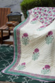 Image for Kusvaa Kaq138 Gray Nurse Double Bed Quilt Look