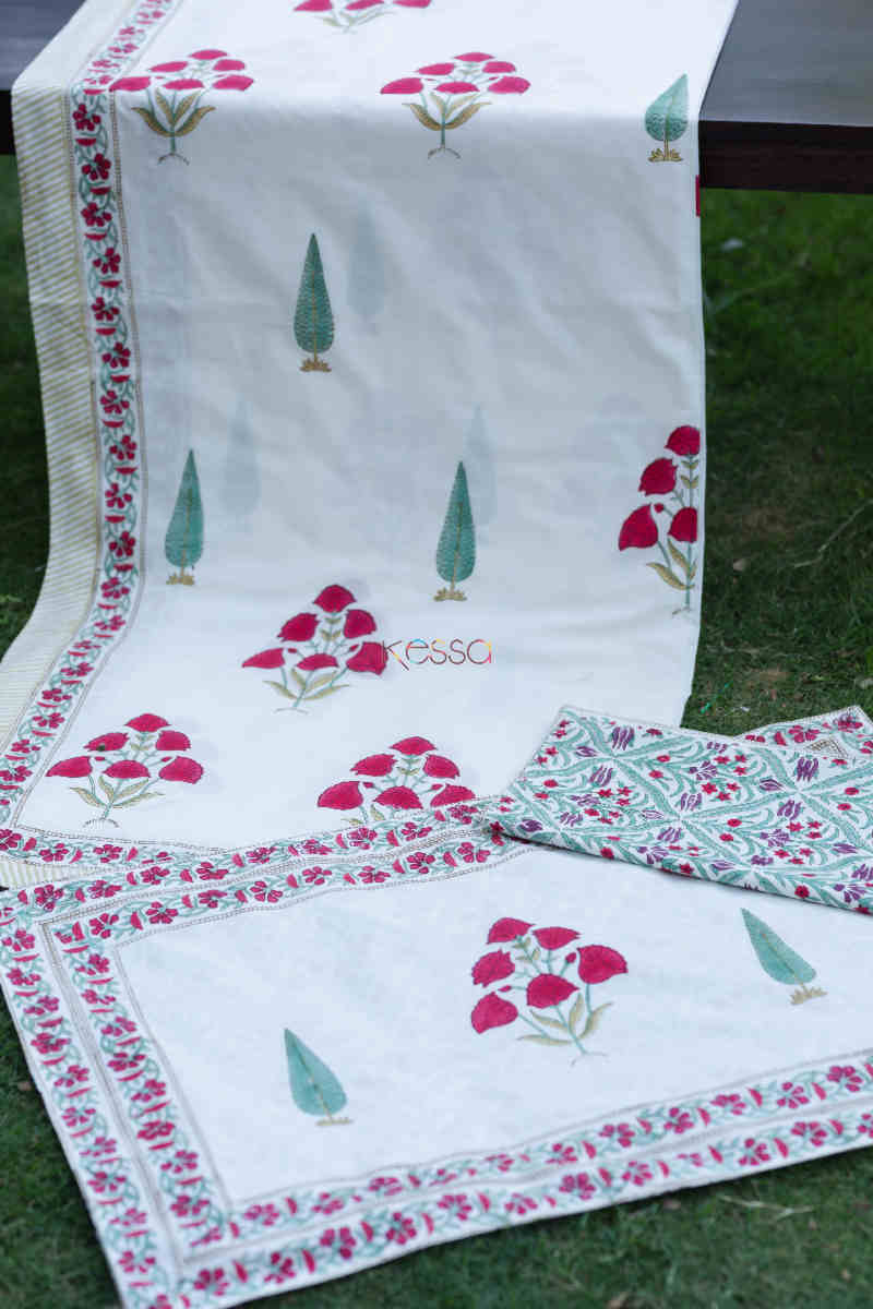 Image for Kusvaa Kpb37 French Rose Double Bed Sheet Featured