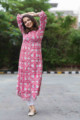 Image for Kusvaa Vcr43 Zaharah Kurta With Zari Mirror Work Front