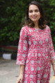 Image for Kusvaa Vcr43 Zaharah Kurta With Zari Mirror Work Look 1