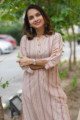 Image for Kusvaa Ws673 Turkish Rose Stripe Straight Kurta Top