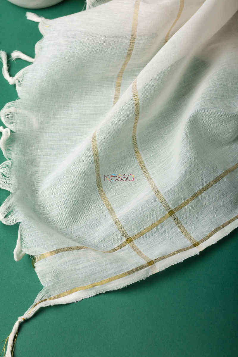 Image for Kusvaa Wsdupatta05 Bengal Silk Cotton Closeup