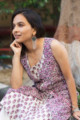 Image for Kusvaa Wsr200 Yakoot Layered Kurta With Hand Block Print Sitting
