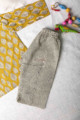 Image for Kusvaa Wsrk27 Mustard Kurta Toddler Jammies Set Bottom