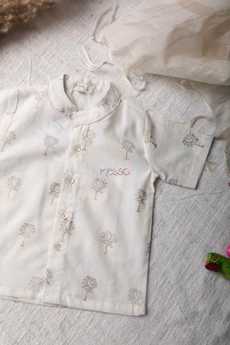 Image for Kusvaa Wsrk31 Westar White Toddler Shirt Look 1
