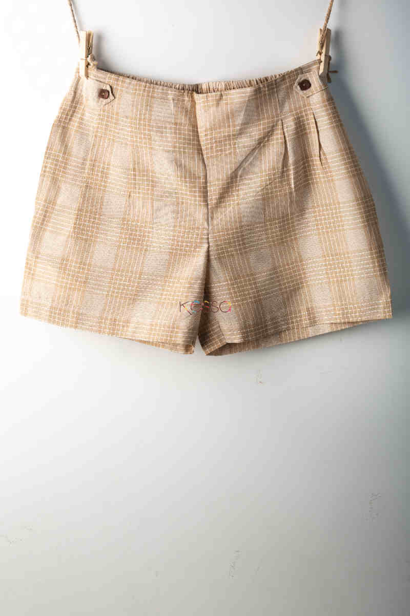 Image for Kusvaa Wss02 Harvest Gold Printed Shorts Featured