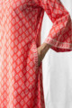 Image for Kusvaa De75 Taran Cotton Nighty Closeup