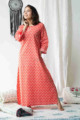 Image for Kusvaa De75 Taran Cotton Nighty Look 1