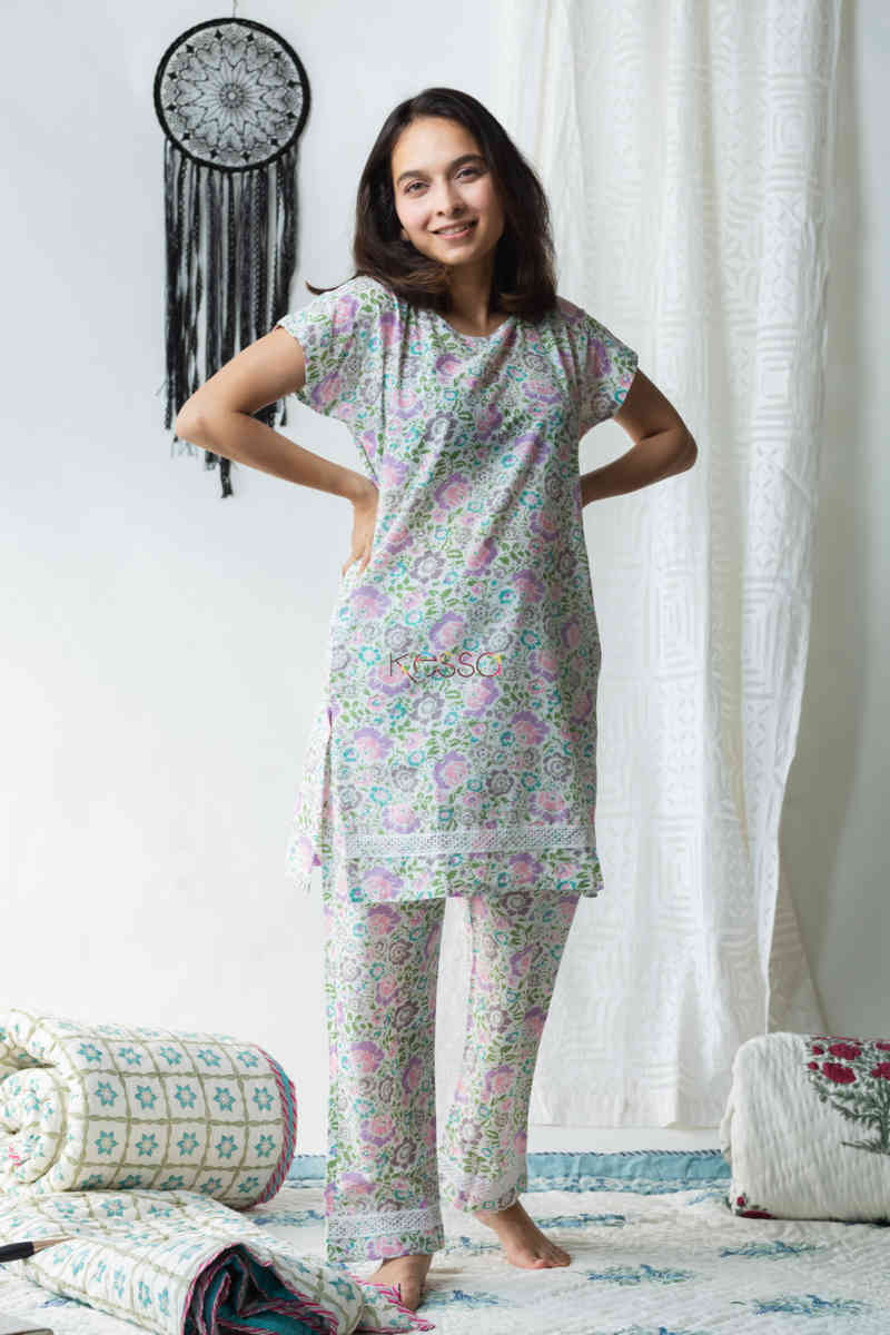 Image for Kusvaa De76 Falak Co Ord Lounge Set Look