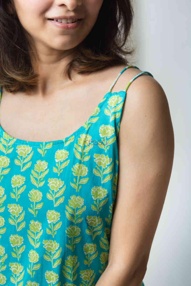 Image for Kusvaa De77 Aasraya Co Ord Lounge Set Closeup