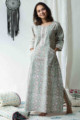 Image for Kusvaa De79 Hayaat Night Gown With Lace Detailing Look