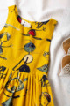 Image for Kusvaa Dek27 Ahlaad Frock With Quirky Prints Closeup