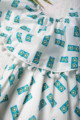 Image for Kusvaa Dek33 Misba Frock With Pompoms Closeup