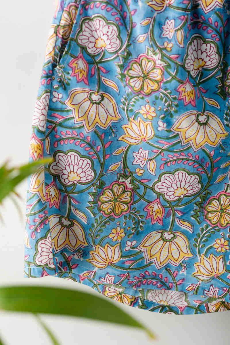 Image for Kusvaa Kbs02 Astral Blue Shorts Closeup